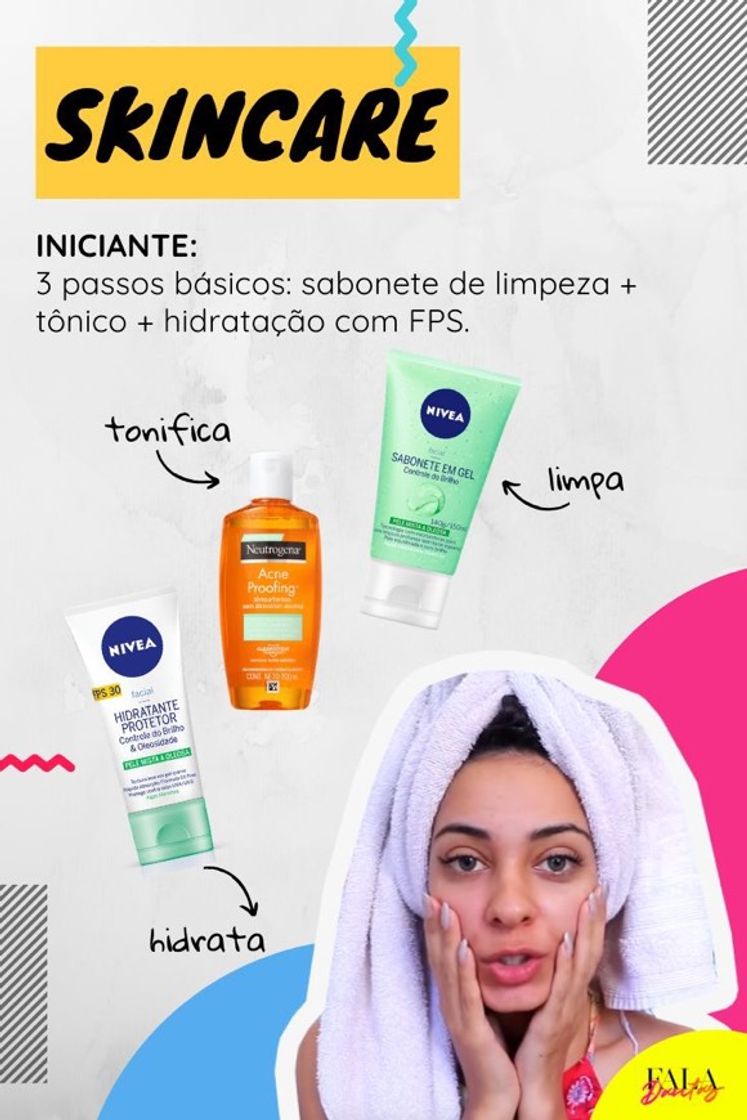 O básico da skincare ✨