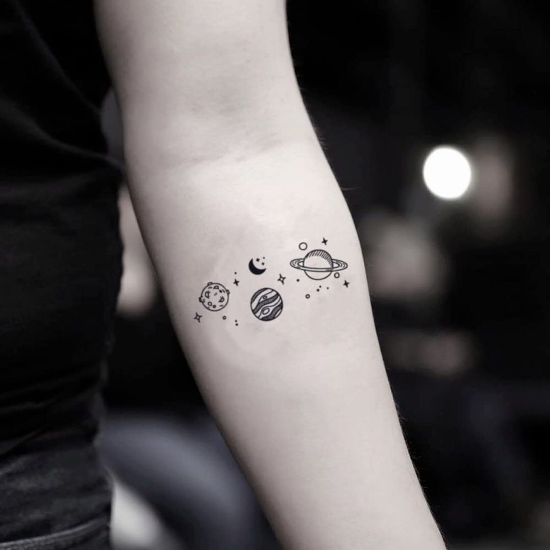 Moda Tatuaje de Universo