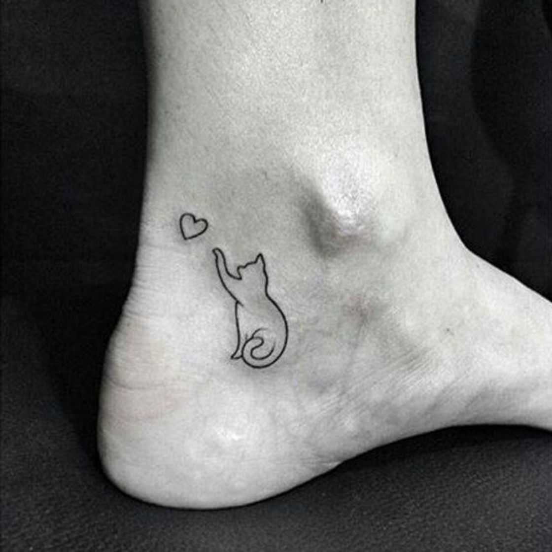 Fashion Tatuaje de Gatito