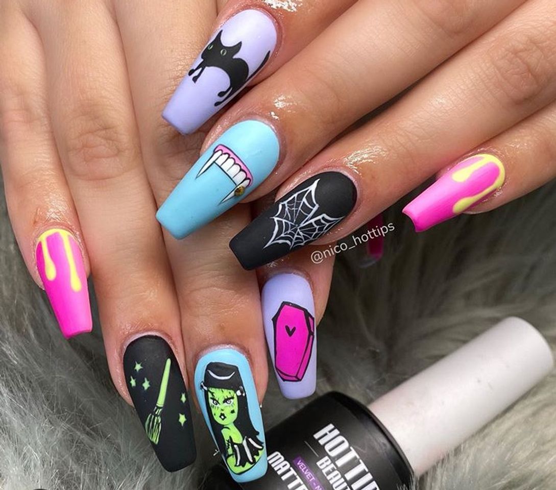 Uñas para Halloween👻