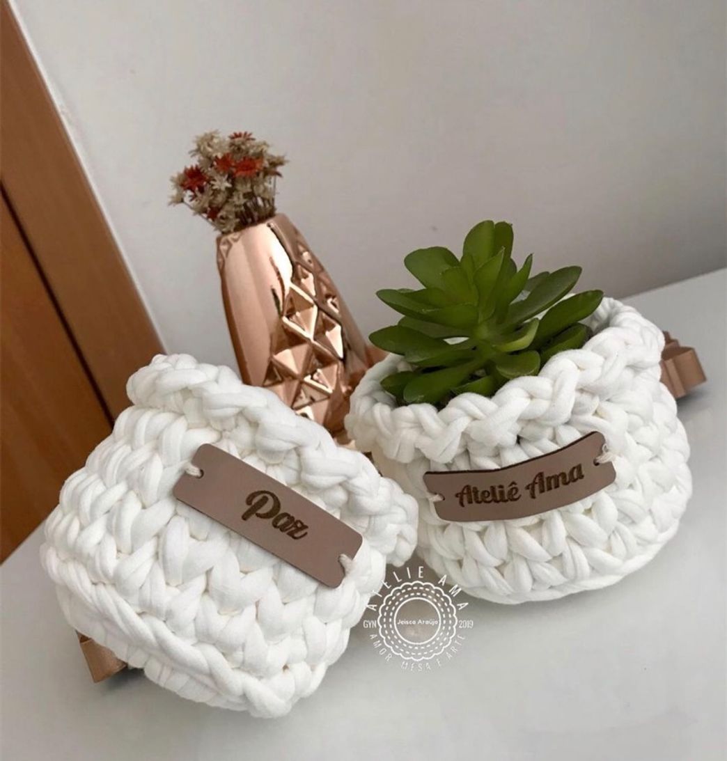 Moda Cestinhos para decoração 🤍✨