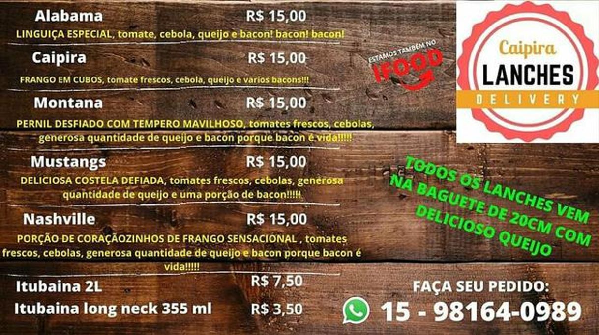 Restaurants Caipira Lanches