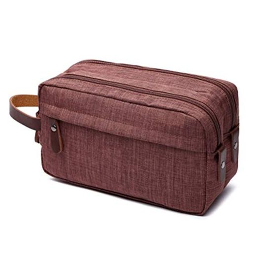 Double Layer Makeup Bag Zipper Large Capacity Cosmetic Bag Travel Necessity Organizer Pouch Maleta De Maquiagem b   25*9*15cm