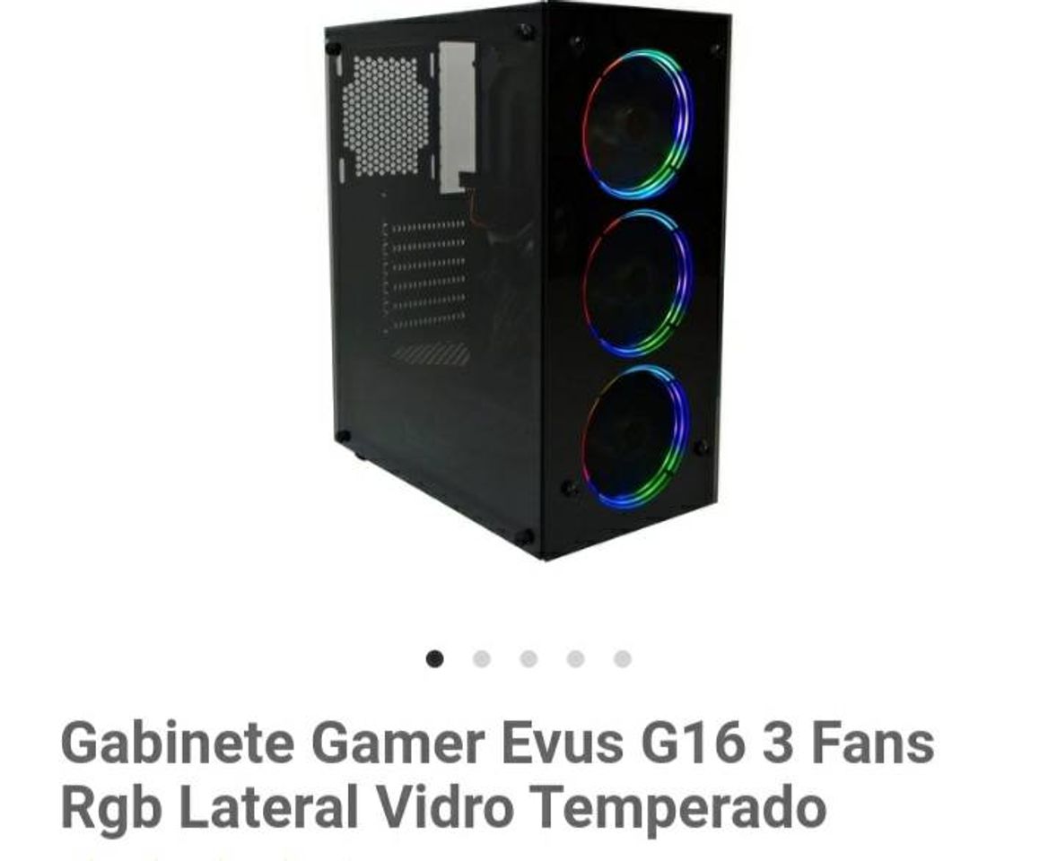 Moda Gabinete  gamer 