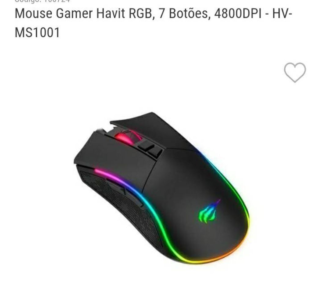 Moda Mouse gamer