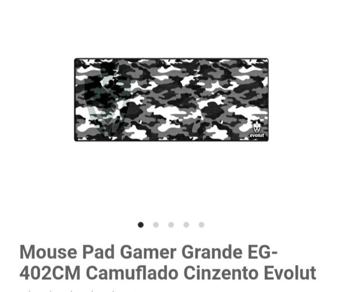 Moda Mouse pad gamer