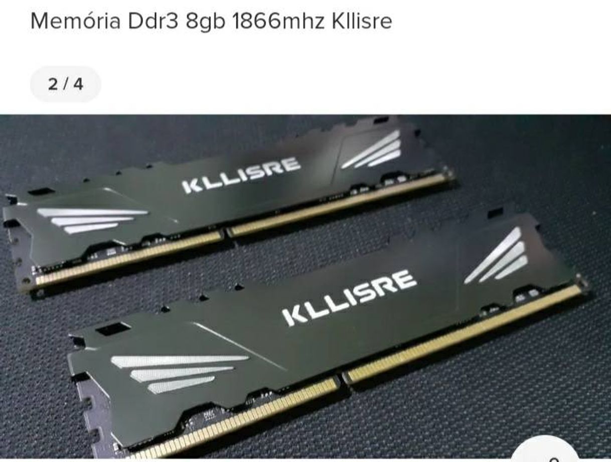 Moda Memória  RAM DDR3 8GB