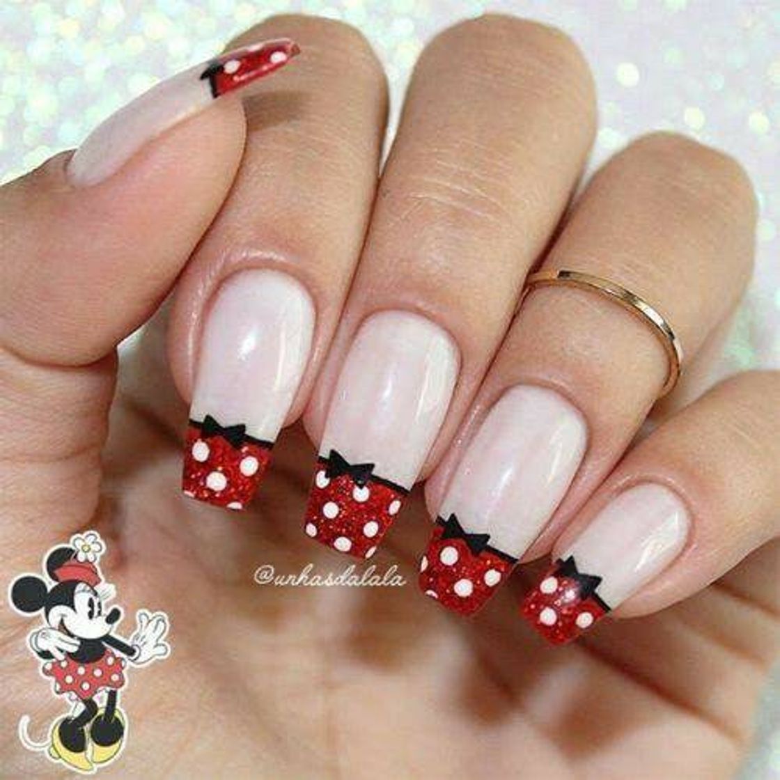 Fashion Unhas decoradas Minnie 💜