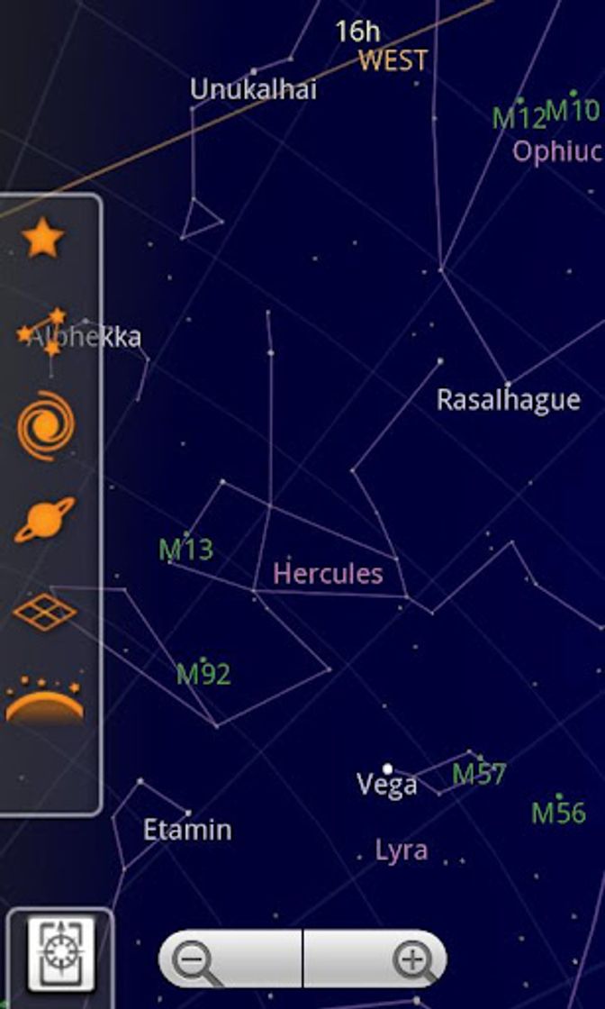 App Sky map app