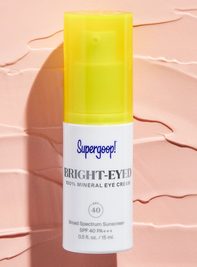 Producto Supergoop! Crema de ojos brillantes 100% mineral SPF 40