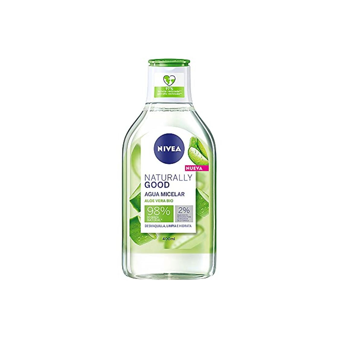 NIVEA Naturally Good Agua Micelar 400 ml