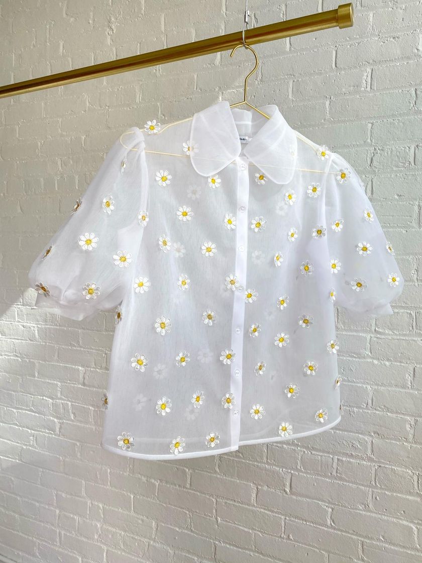 Moda Daisy Tulle Shirt