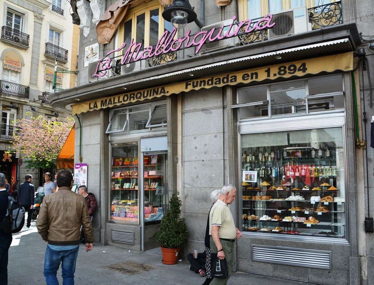 Restaurantes La Mallorquina (placa)