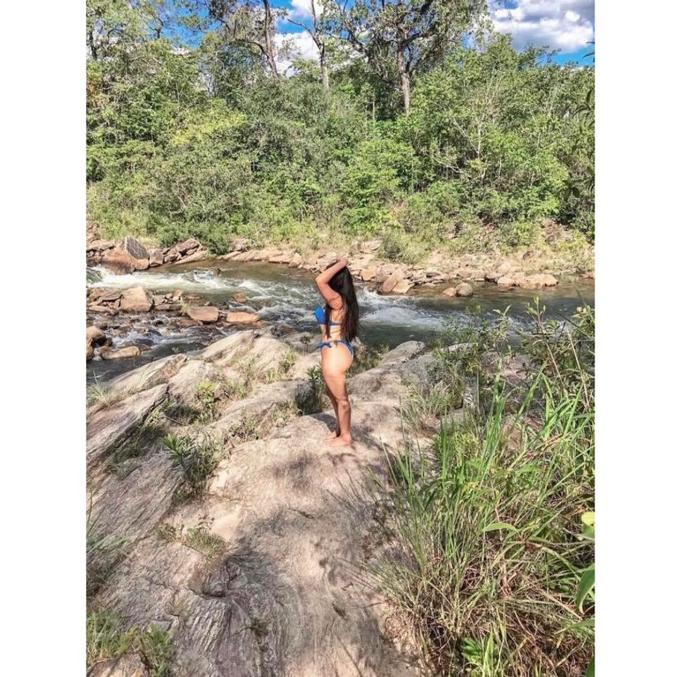 Lugar Salto Corumbá - Camping Pousada Cachoeira Trilha Tirolesa natureza