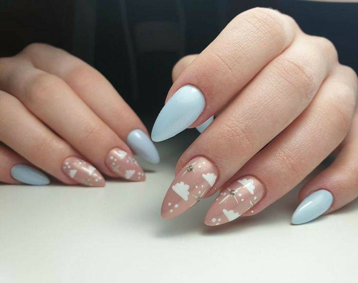 Moda Unhas de nuvem ☁️