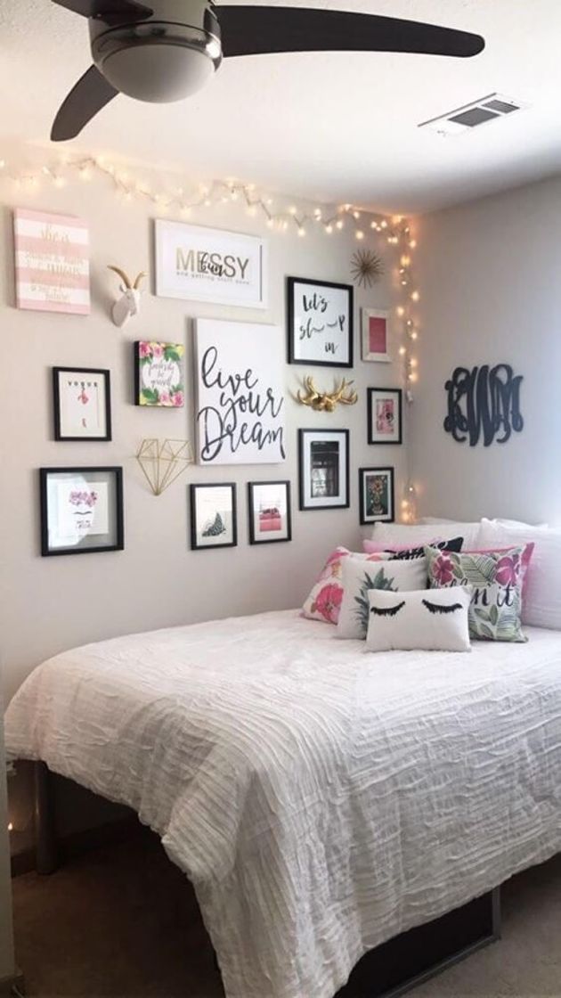 Social Decoração de quarto feminino