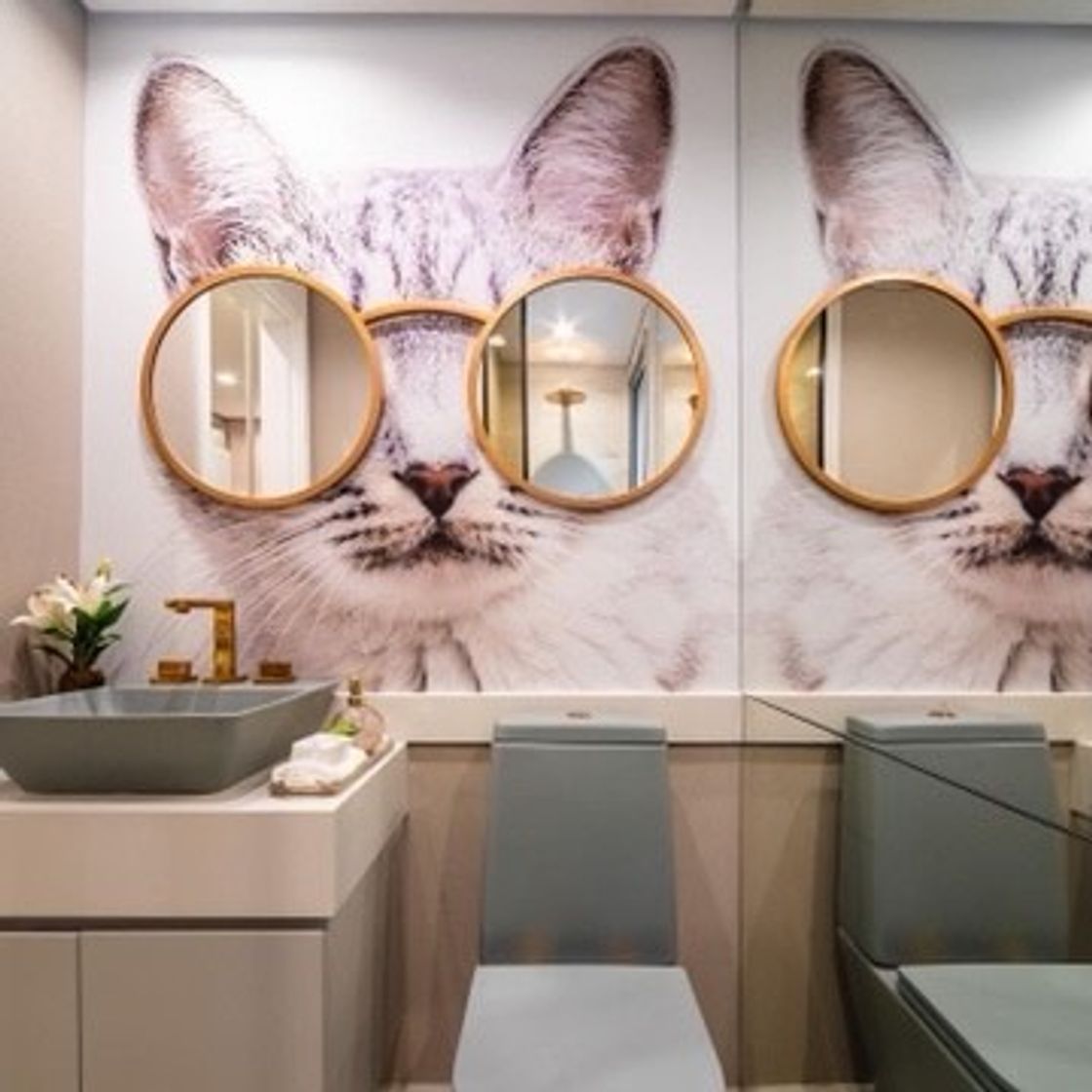 Moda Cats mirror 