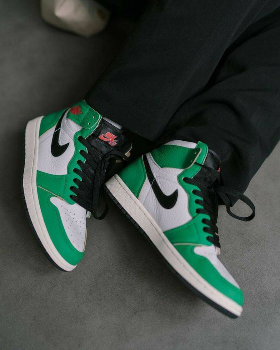 Moda Jordan1 verde