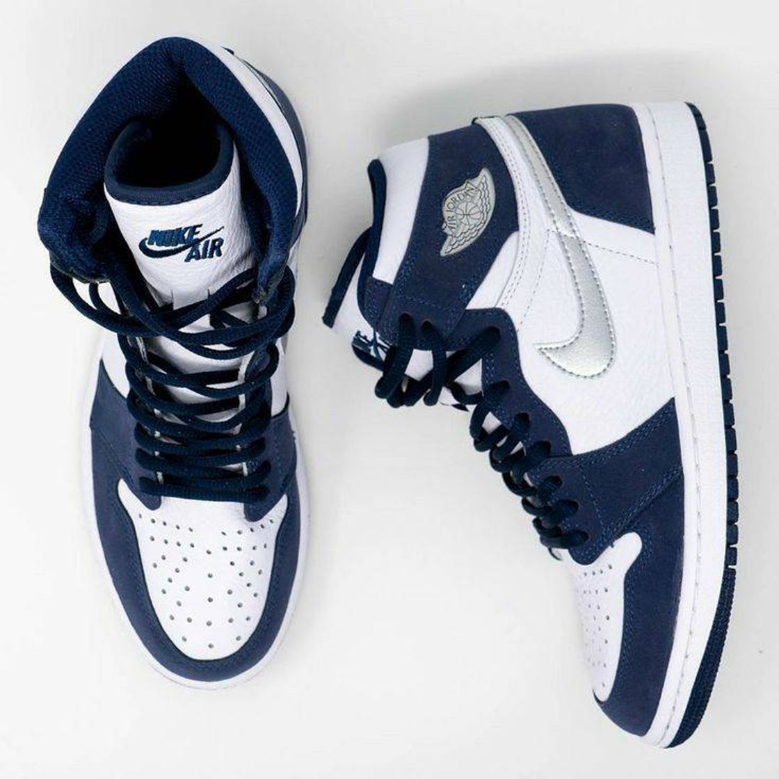 Moda Jordan1 azul marinho 