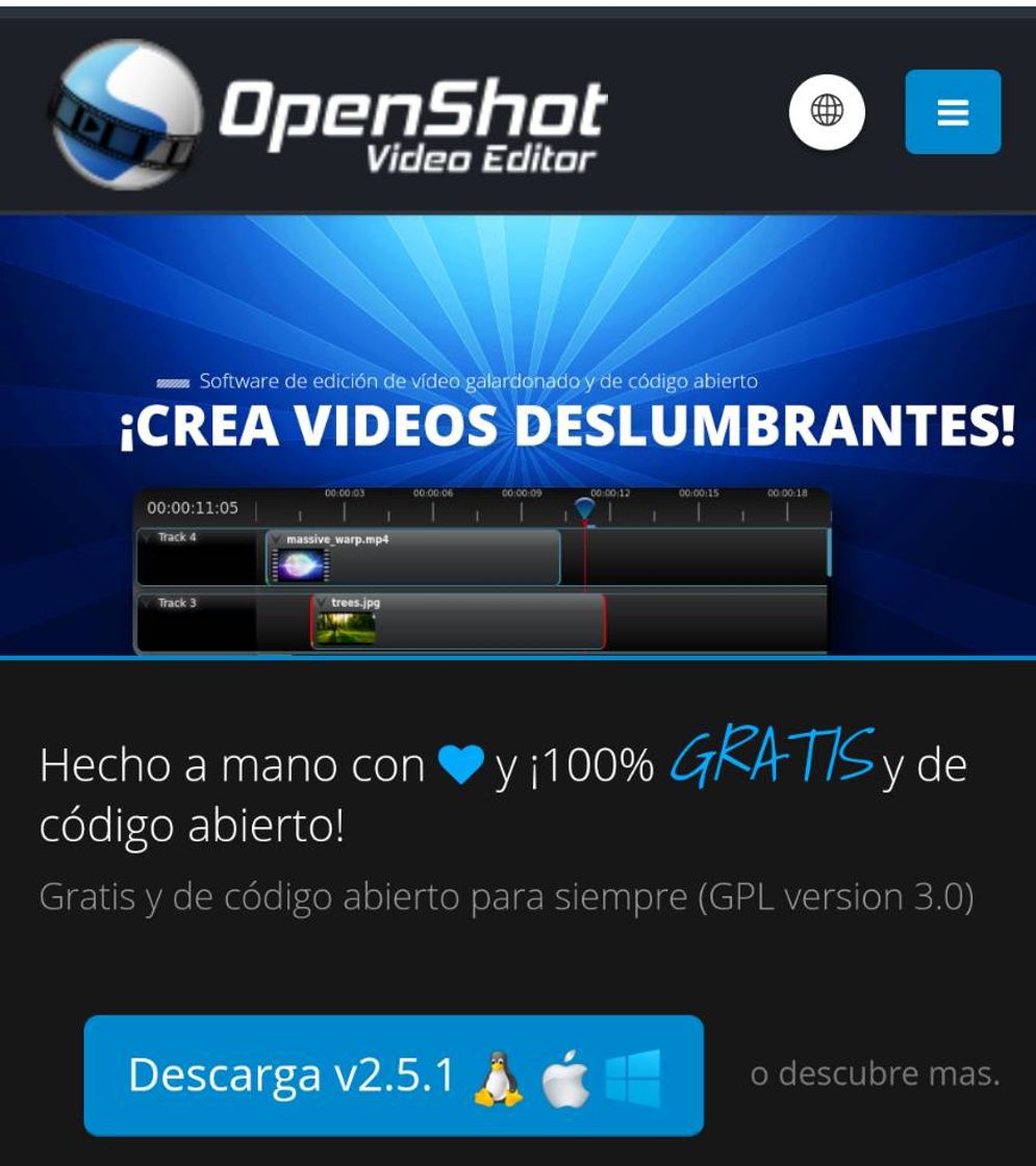 Aplicaciones OpenShot Editor de video | ¡Editor de video gratis, abierto y ganador ...