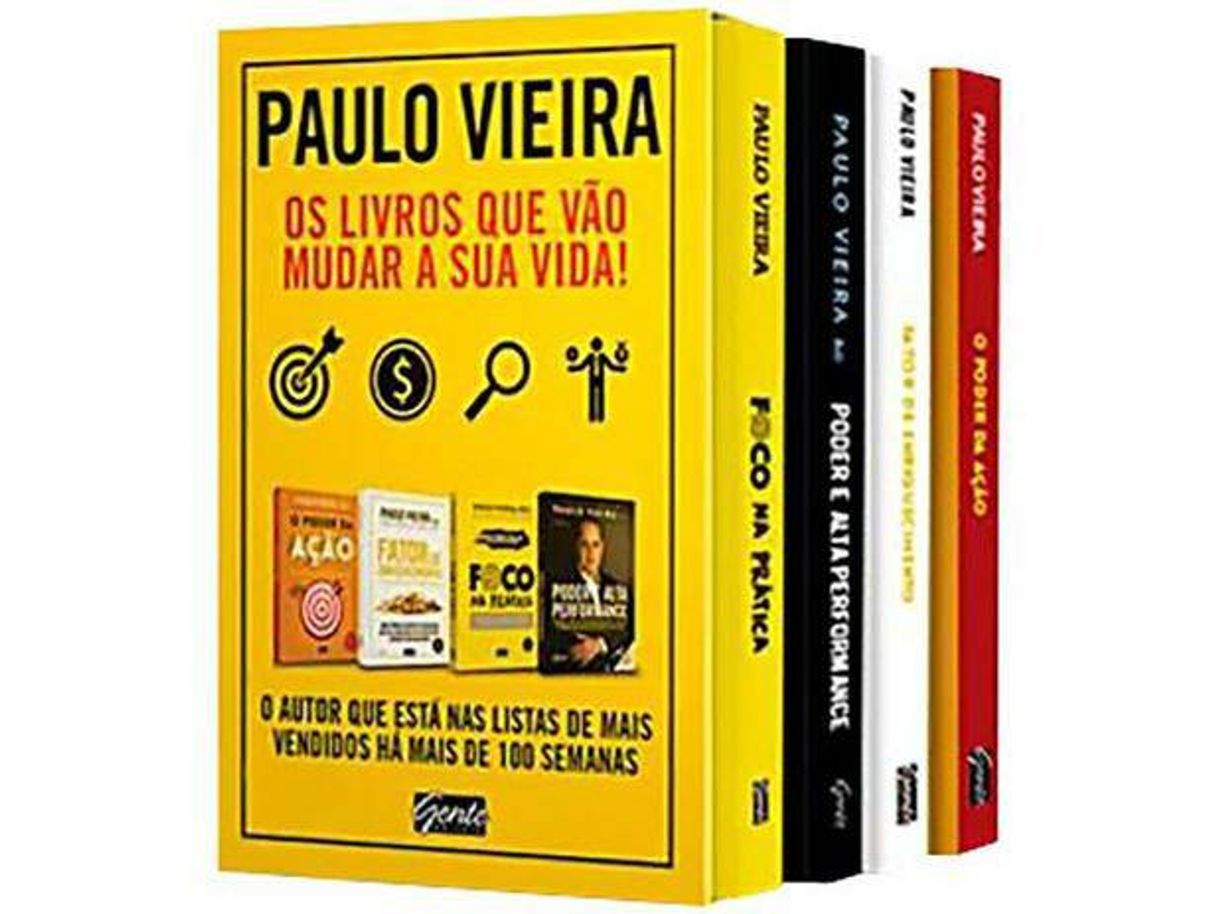 Book Box Livros Paulo Vieira Vol. 1