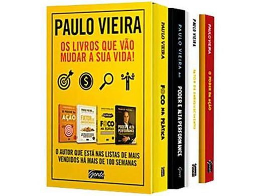 Box Livros Paulo Vieira Vol. 1