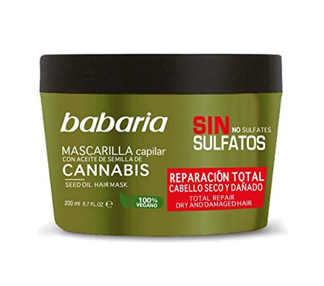 Producto Babaria Cannabis Mascarilla Reparadora