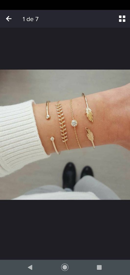 Fashion E essas pulseiras perfeitas 🥰