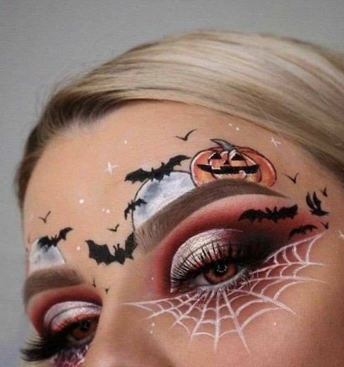 Makeup pra o Halloween