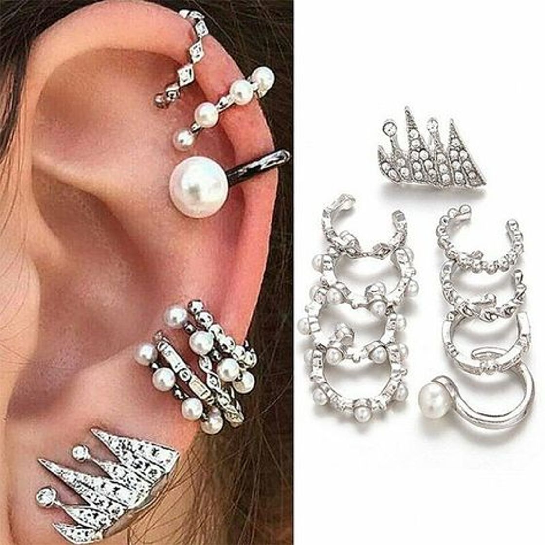 Social HUGJOU 925 Pendientes De Plata De Ley Mosaico   Circón Estrella Flor Borla Pendientes Para Las Mujeres Oorbellen Brincos Pendientes