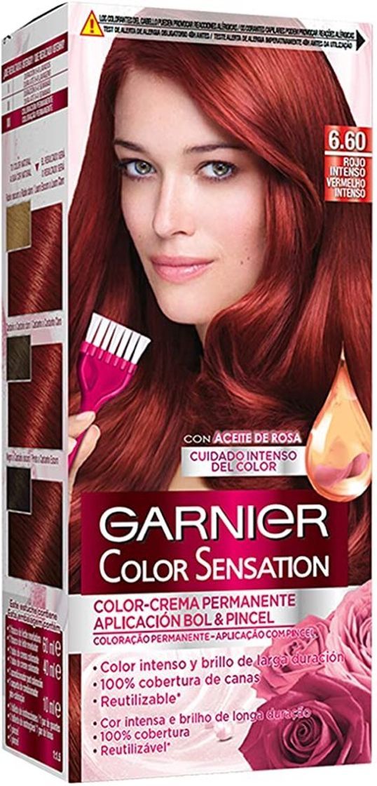 Product Garnier Color Sensation - Tinte Permanente Rojo Intenso 6