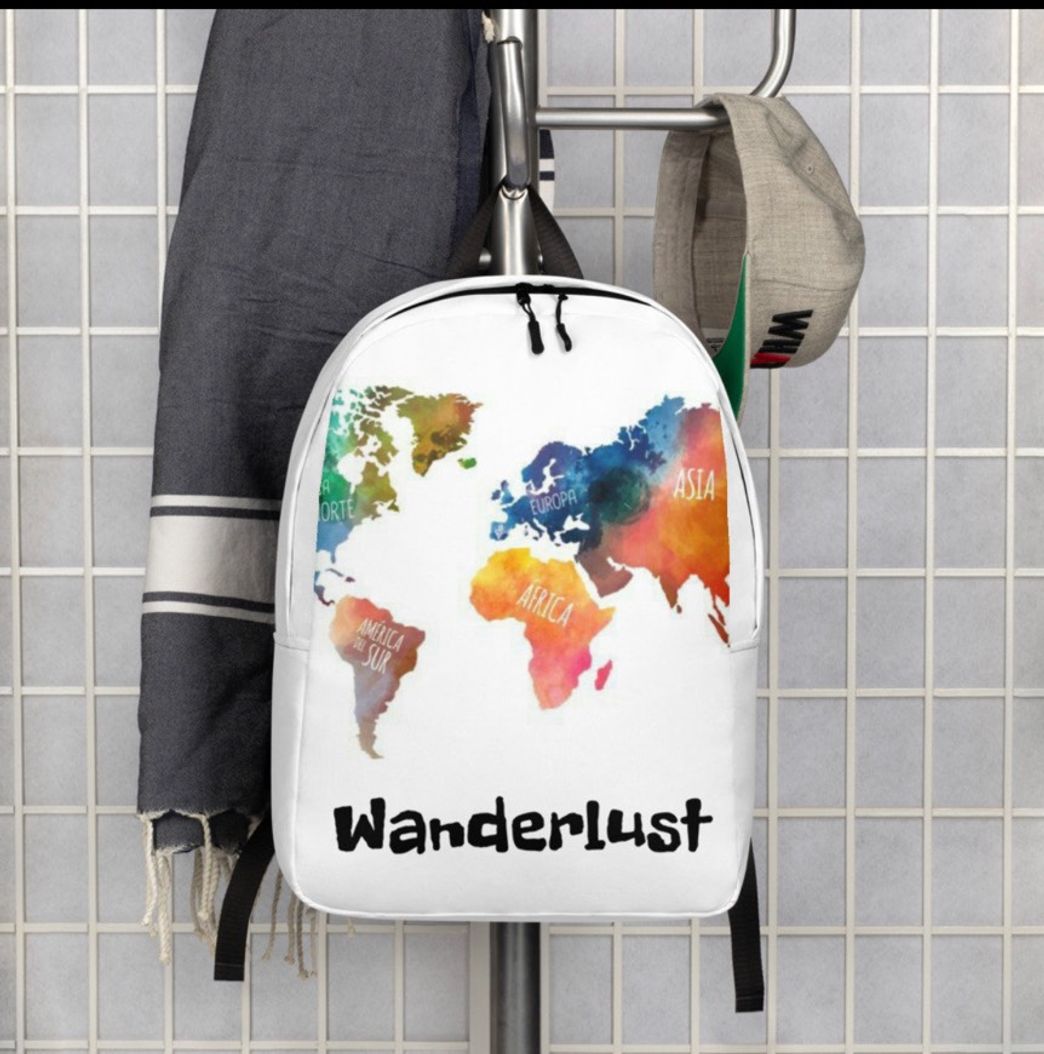 Producto Mochila wanderlust 😀sigueme te sigo 