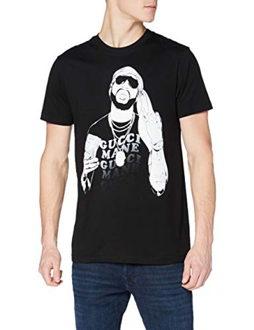 Moda MERCHCODE Merch Código Hombre Gucci goldmane Money tee – Camiseta