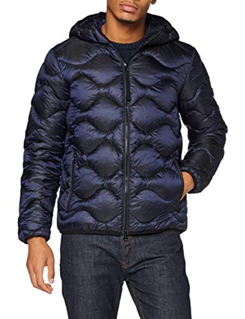 Moda True Religion No Down Jacket Night Blue Chaqueta aislada