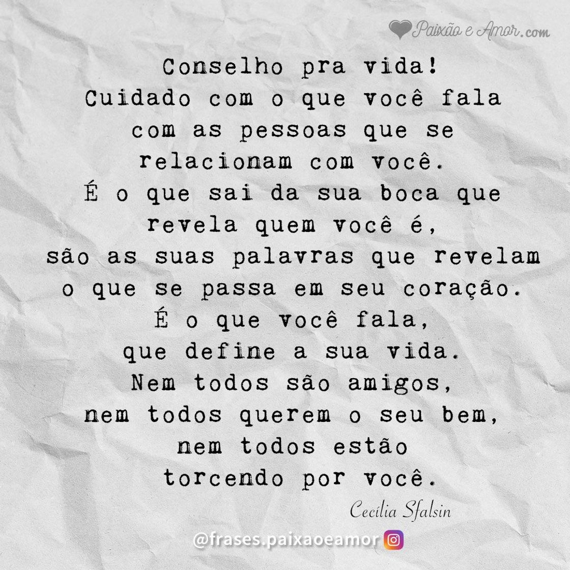 Fashion Frases para refletir sobre a vida