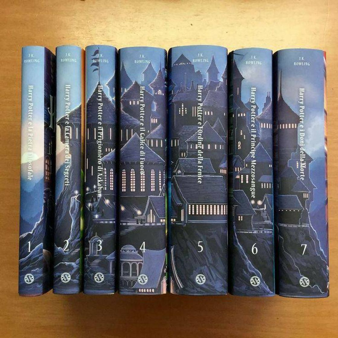 Moda Harry Potter books ⚡