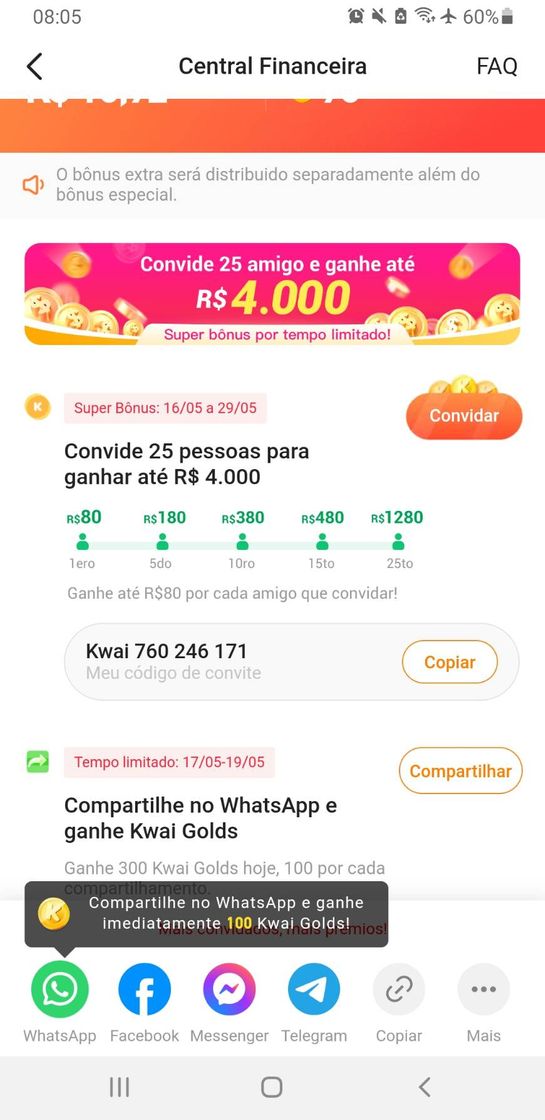 Fashion Indique 25 pessoas e ganhe até 4.000 reais 💵💵💵💵