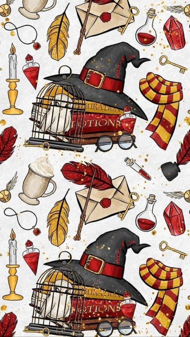 Fashion Harry Potter Wallpaper - Grifinória❤️