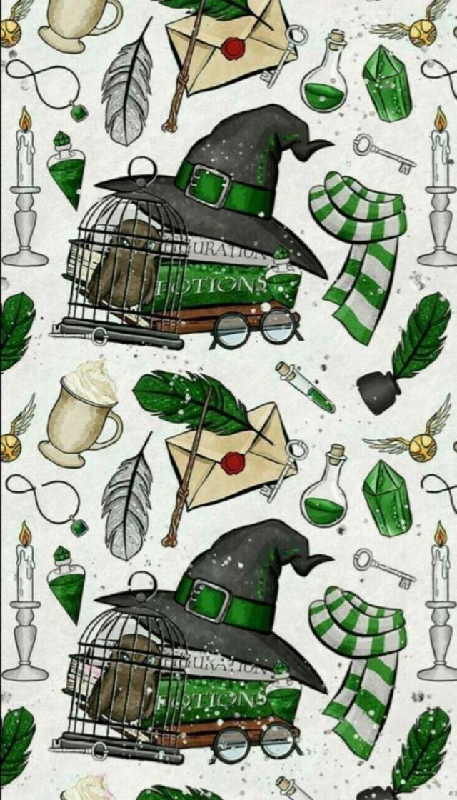 Fashion Harry Potter Wallpaper - Sonserina 💚