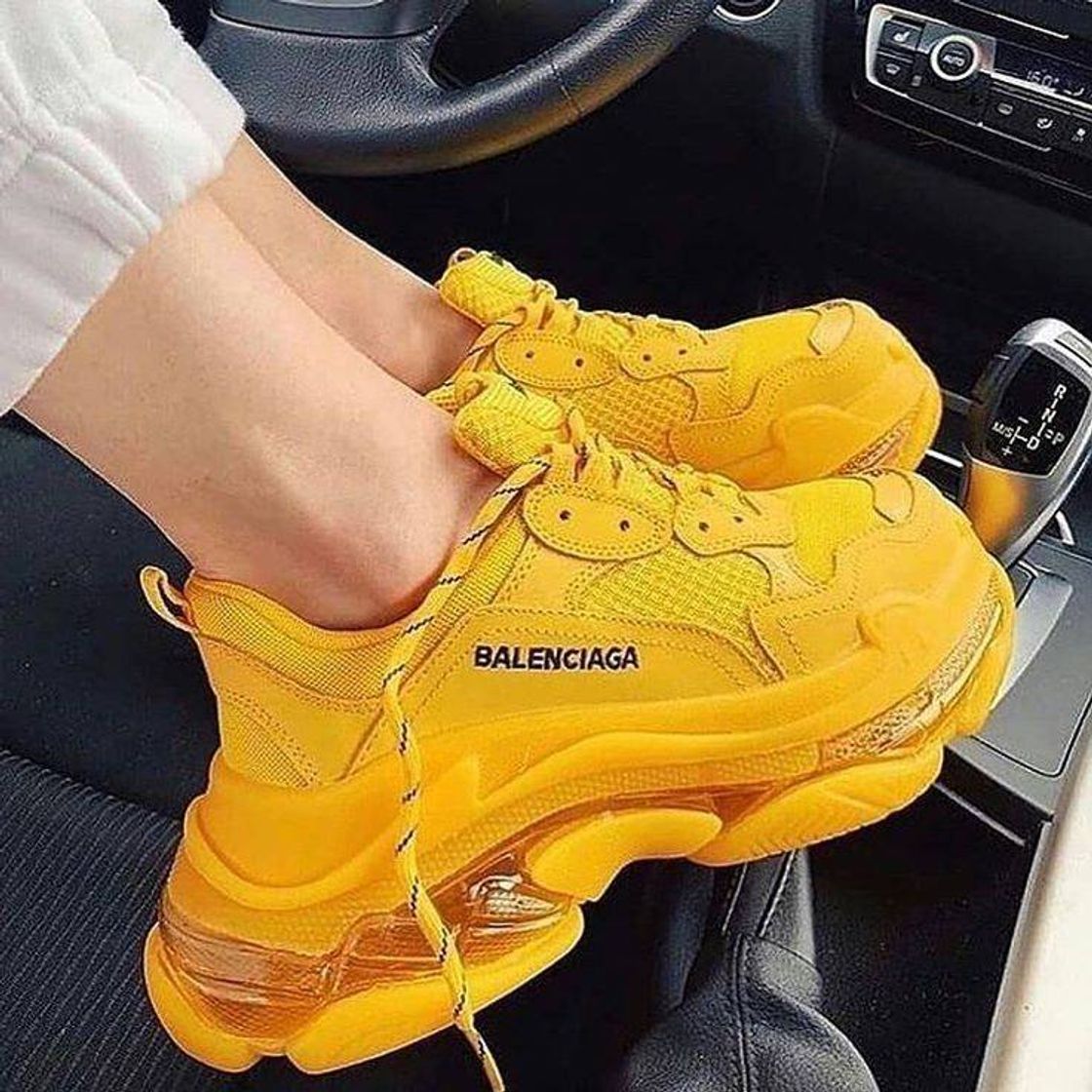 Fashion Balenciaga yellow