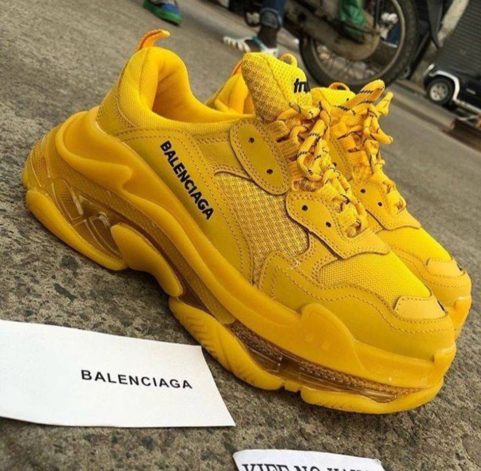 Fashion Balenciaga yellow