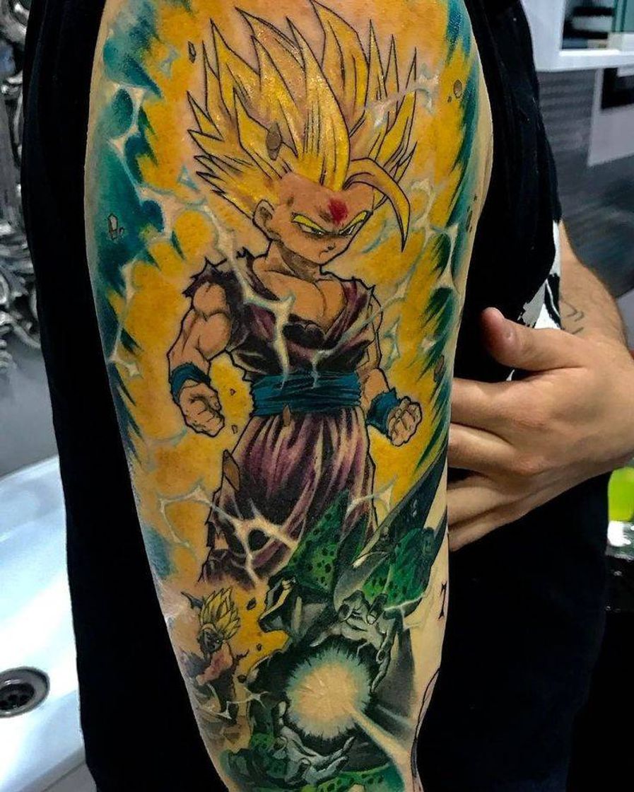 Moda Tatuagem Dragon Ball