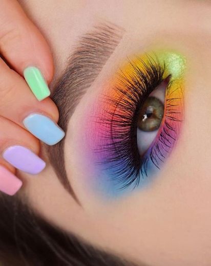 Rainbow Makeup