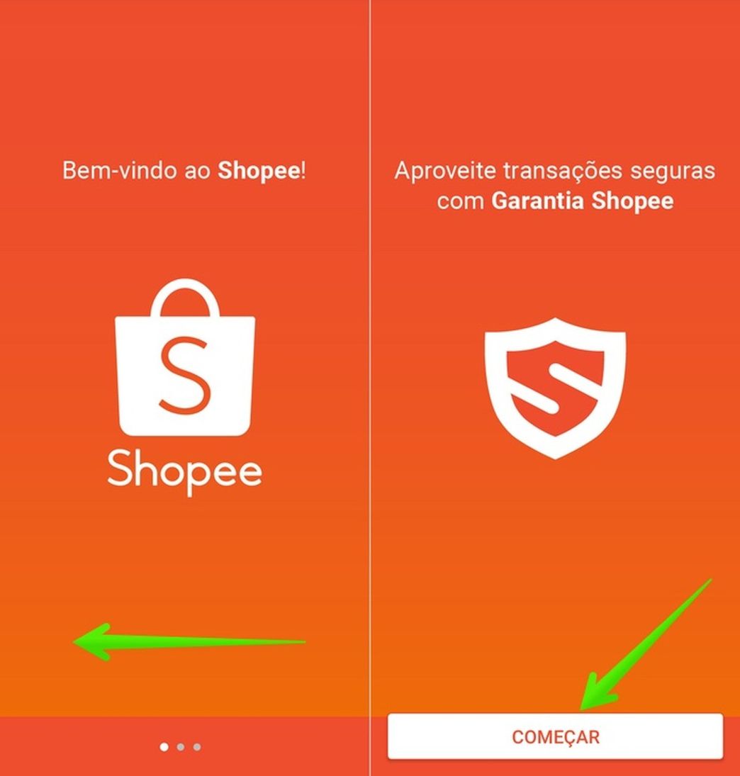 Aplicaciones Shopee compras 