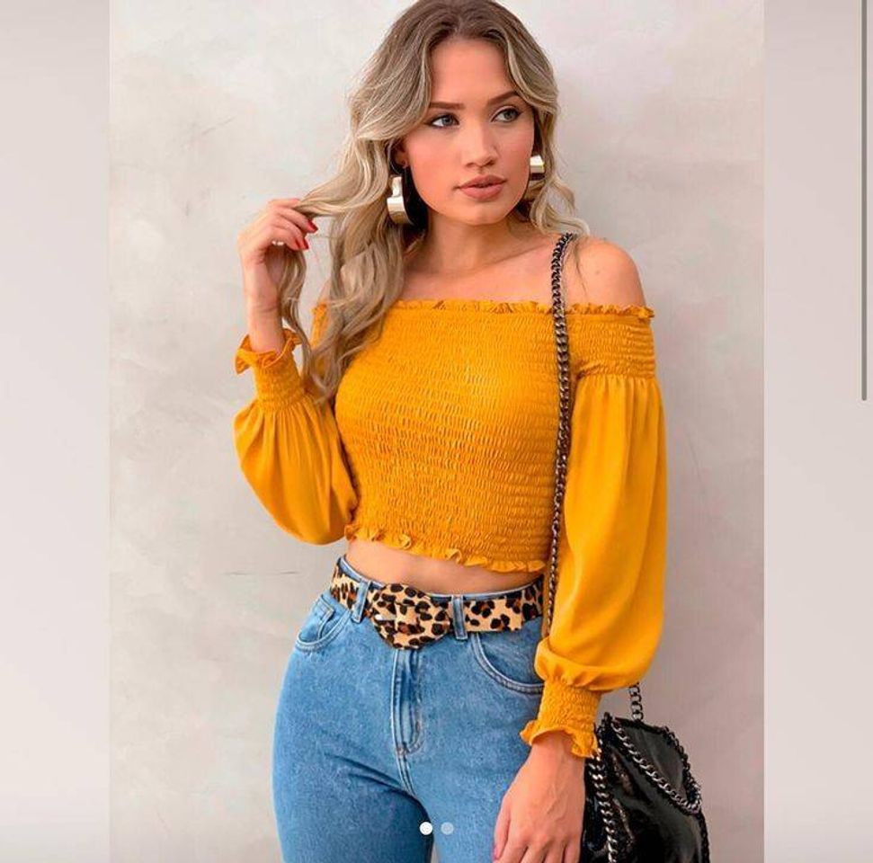 Fashion Blusa de lastex linda 💕