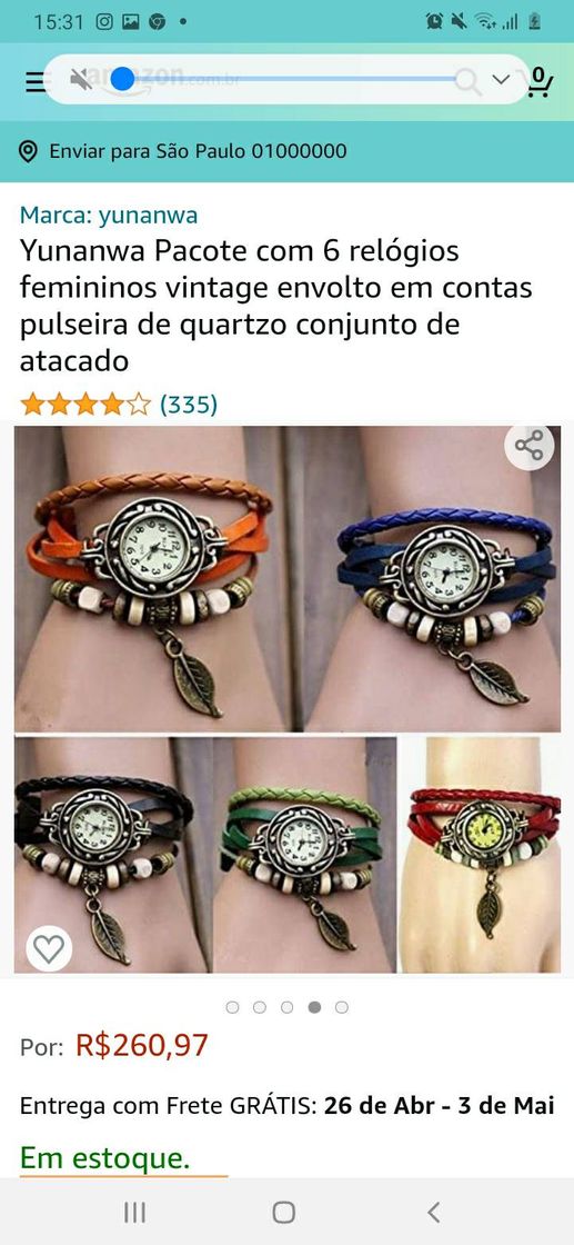 Fashion ⌚ olhem esse relógio  😍 quem usaria ? 