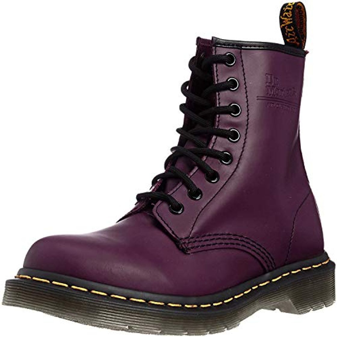 Fashion Dr. Martens 1460, Botas Militares Unisex, Morado