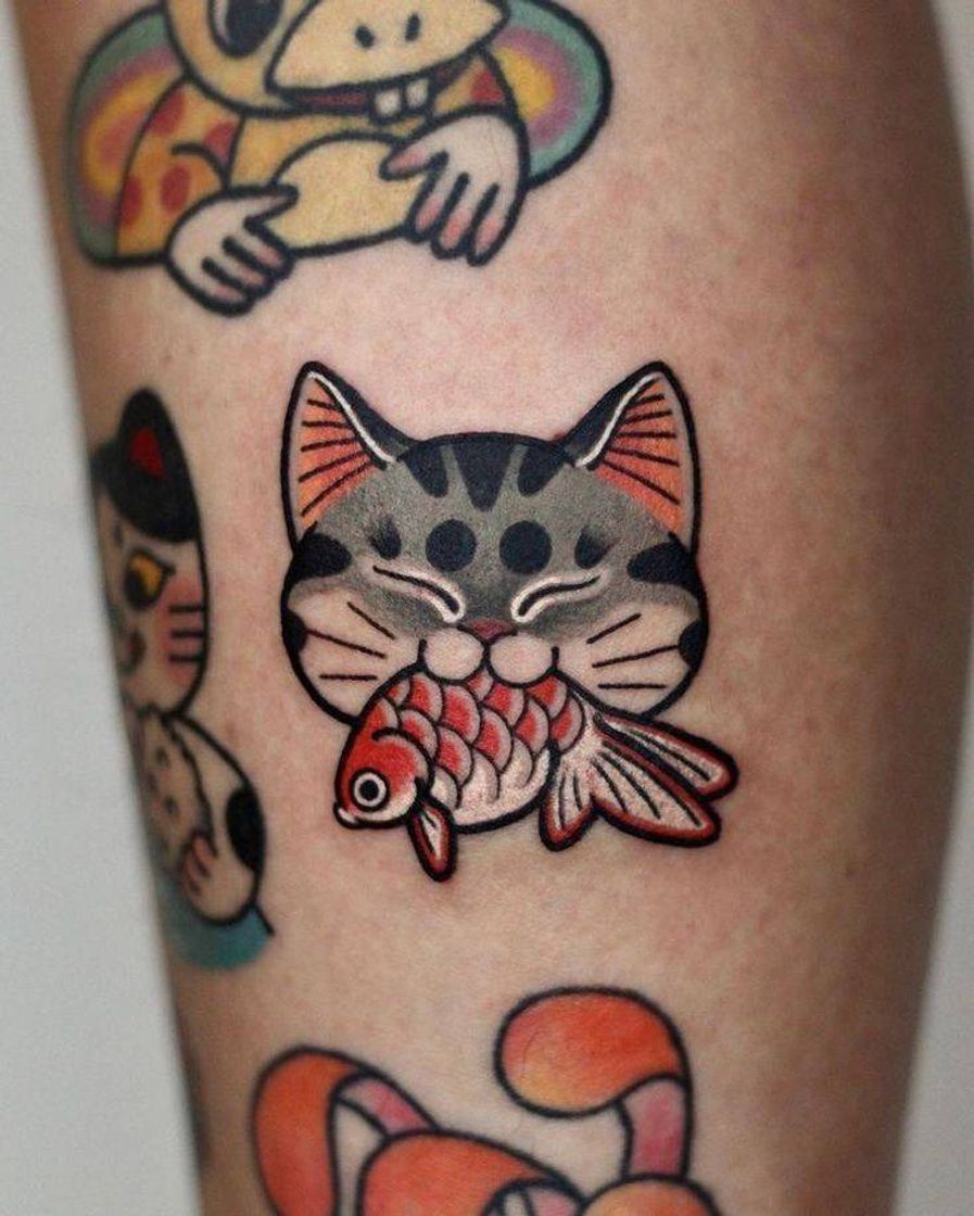 Fashion CAT and fish