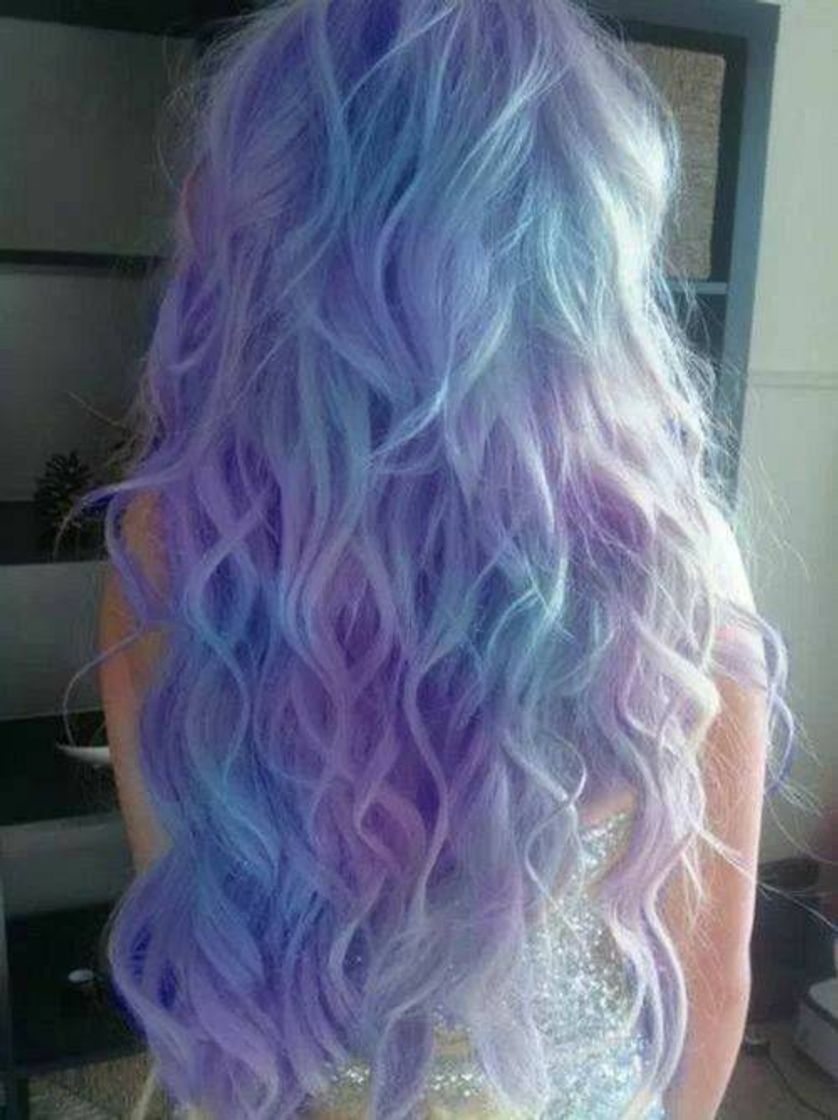 Moda Purple and Blue hair