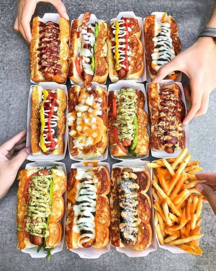 Fashion Hot dog gourmet 